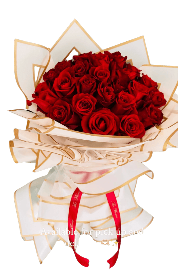 Imported Red Roses Bouquet 